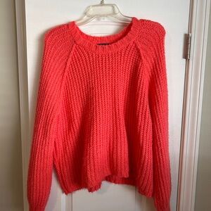 Wild Fable Vibrant Pink Knit Sweater